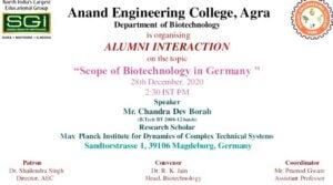 Biotechnology Alumni Interaction