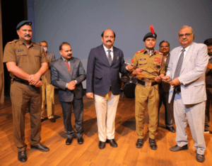 NCC Cadets of Hindustan College were awarded